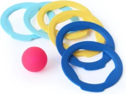 Quut Beach Set 1: 1 Triplet + 1 Ringo Combi (6rings + 1 Ball) In Mesh Beach Bag -SportX Verkäufe 5425031170969 1