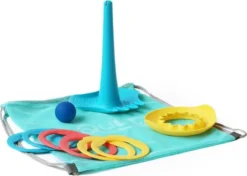 Quut Beach Set 1: 1 Triplet + 1 Ringo Combi (6rings + 1 Ball) In Mesh Beach Bag -SportX Verkäufe 5425031170969 4