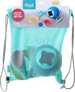 Quut Beach Set 2: 1 Ballo + 1 Cuppi + 1 Shaper In Mesh Beach Bag -SportX Verkäufe 5425031170983 1