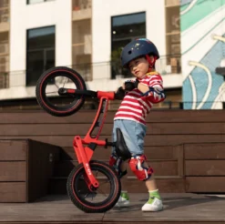 Micro Mobility GB0033 Micro Balance Bike Deluxe Laufrad, Schwarz-Rot -SportX Verkäufe 7630053529512 9
