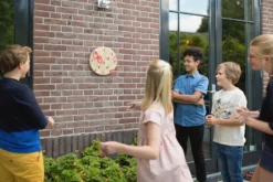 BS GA366 Hooky-Hook Toss Ringwurfspiel, Holz/Rot/Schwartz -SportX Verkäufe 8717775443667