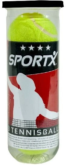 AK Sport Unisex Jugend SportX Tennisbälle 3 St. Röhre, Geld, Official Size
