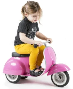 Ambosstoys Primo Classic Aufsitz-Roller - Rosa -SportX Verkäufe ambosstoys primo classic ride on scooter roze 5