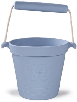 Bigjigs Silikon-Eimer - Taubengrau