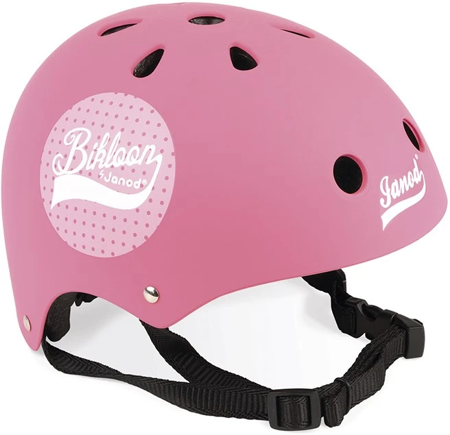 Janod Bikloon Helm Rosa Mit Pünktchen 1 Janod Bikloon Helm Rosa Mit Pünktchen