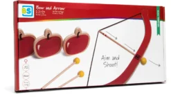 BS GA353 Pfeil Und Bogen, Rot/Holz