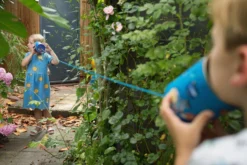 BS Toys BS GA361 Dosentelefon Telefon, Blau -SportX Verkäufe bs toys bliktelefoon blauw