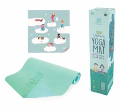 BUKI Eco Kinder-Yogamatte 61 X 150 Cm - Grün