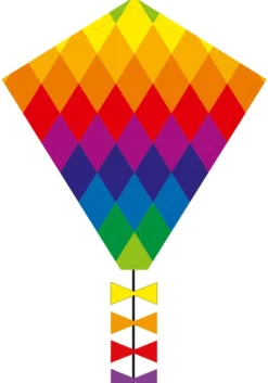 Ecoline: Eddy Regenbogen Patchwork 50 Cm