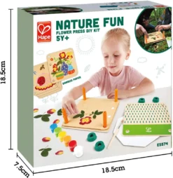 Hape 5574 Kunst-Set Blumenpresse, Entdeckerspielzeug, Nature Fun -SportX Verkäufe hape 5574 kunst set blumenpresse entdeckerspielzeug nature fun 3