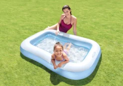 Intex Rectangular Pool - Kinder Aufstellpool - Planschbecken - 166 X 100 Cm X 25 Cm - Für 2+ Jahre -SportX Verkäufe intex rectangular pool kinder aufstellpool planschbecken 166 x 100 cm x 25 cm fuer 2plus jahre 3
