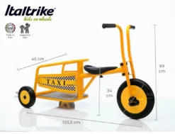 Italtrike Atlantic Tweezits Driewieler Taxi - 3+ -SportX Verkäufe italtrike atlantic tweezits driewieler taxi 2