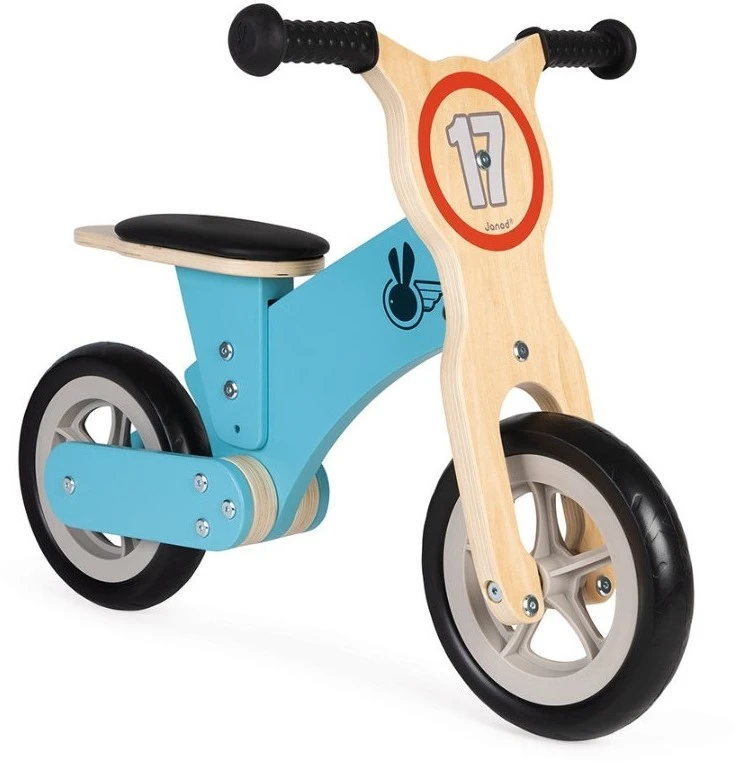 Janod - Bikloon ‘Little Racer’ - Laufrad Aus Holz - Lernlaufrad - Motorik Und Gleichgewichtssinn Entwickeln - Kinder Holzspielzeug - FSC®-Zertifiziert - Ab 2 Jahren, J03285 1 Janod - Bikloon ‘Little Racer’ - Laufrad Aus Holz - Lernlaufrad - Motorik Und Gleichgewichtssinn Entwickeln - Kinder Holzspielzeug - FSC®-Zertifiziert - Ab 2 Jahren, J03285