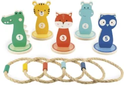 Janod Verjaardagsspel - Ringen Gooien Dieren