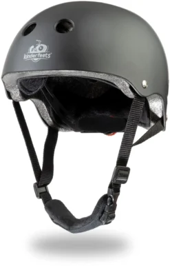 Kinderfeets Helm Matt Schwarz