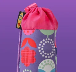 Micro Bottle Holder Purple Flowers -SportX Verkäufe micro bottle holder purple flowers 3