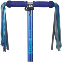 Micro® Dekorative Fransen Für Rollerlenker (Blau (reflektierend))