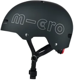 Micro Mobility Unisex – Erwachsene Helm, Schwarz, Groß