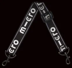 MICRO REFLECTERENDE DRAAGRIEM - Zwart