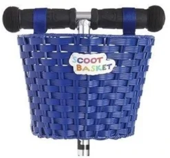 Micro Roller Zubehör Rollerkorb Blau