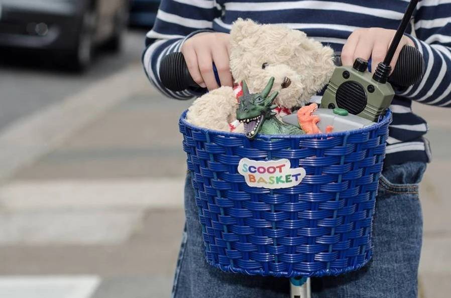 Micro Roller Zubehör Rollerkorb Blau 3 Micro Roller Zubehör Rollerkorb Blau – Bild 3