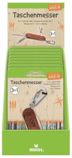 Moses Expedition Natur Taschenmesser 3 In 1 -SportX Verkäufe moses expedition natur taschenmesser 3 in 1 3