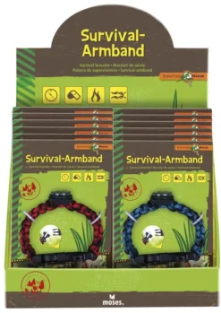Moses Expedition Natur Überlebensarmband 2 Sortiert