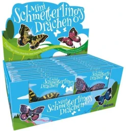 Moses Mini-Fliege Schmetterling 8-fach Sortiert