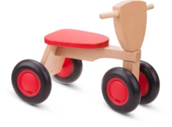 New Classic Toys® Neu Classic Toys Road Star Holz 4-Rad-Balance Fahrrad - Rot -SportX Verkäufe neu classic toys road star holz 4 rad balance fahrrad rot 3