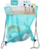 Quut Beach Set 1: 1 Triplet + 1 Ringo Combi (6rings + 1 Ball) In Mesh Beach Bag