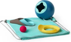 Quut Beach Set 2: 1 Ballo + 1 Cuppi + 1 Shaper In Mesh Beach Bag