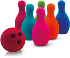 Rubbabu - Bowling Set Klein (6 Kegels, 1 Bal)