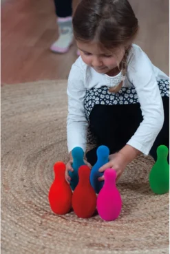 Rubbabu - Bowling Set Klein (6 Kegels, 1 Bal) -SportX Verkäufe rubbabu bowling set klein 6 kegels 1 bal 3