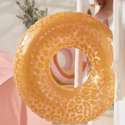 Schwimmring, Tierdruck, Rosa