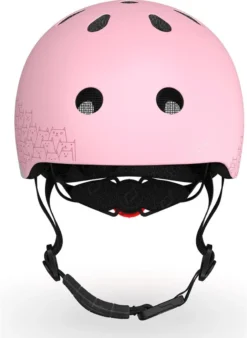Scoot And Ride Helm XS - Reflektierende Rose