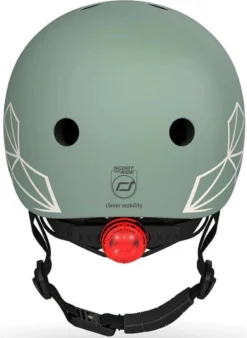 Scoot And Ride Helmet XS - Green Lines -SportX Verkäufe scoot and ride helmet xs green lines 3