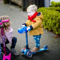 MICRO Scootaheadz Dino Blau -SportX Verkäufe scootaheadz dino blau 3