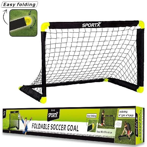 SportX Voetbaldoel 90x59x61 Cm 1 SportX Voetbaldoel 90x59x61 Cm