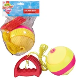 Summertime Zugballspiel Splash Ball 12 Cm Gelb/rot