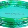 Swim Essentials Aufblasbarer Kinderpool Tropical 3 Ringe - 150 Cm
