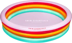 Swim Essentials Kinderbecken Rainbow 3 Ringe - 150 Cm