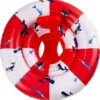 Swim Essentials Red-white Whale Life Buoy Printed Baby Swimseat 0-1 Year