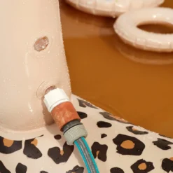 Swim Essentials Play Pool Beige Leopard - 210 Cm -SportX Verkäufe swim essentials speelzwembad beige luipaard 210 cm 1