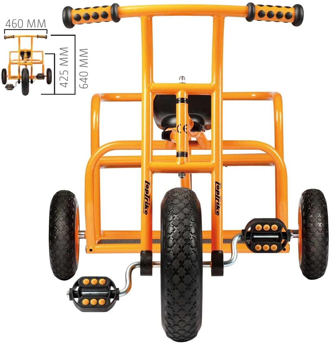 TopTrike Betzold 97870 - Kinder-Dreirad Doppeltaxi - Tretfahrzeug Kinder-Fahrzeug 4-8 Jahre 2 TopTrike Betzold 97870 - Kinder-Dreirad Doppeltaxi - Tretfahrzeug Kinder-Fahrzeug 4-8 Jahre – Bild 2