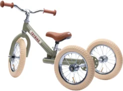 Trybike Laufrad 2-in-1 Steel - Vintage Grün -SportX Verkäufe trybike laufrad 2 in 1 steel vintage gruen 3