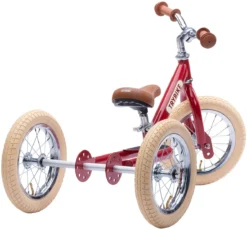 Trybike Laufrad 2-in-1 Steel - Vintage Rot -SportX Verkäufe trybike laufrad 2 in 1 steel vintage rot 3
