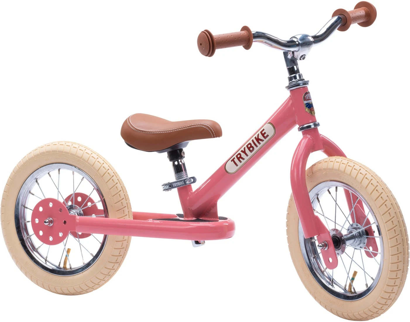 Kinderfeets Trybike Laufrad Steel Vintage Rosa - Zweirad 2 Kinderfeets Trybike Laufrad Steel Vintage Rosa - Zweirad – Bild 2