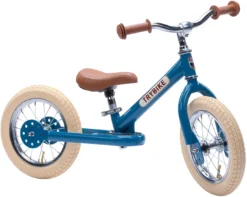 Trybike Laufrad 2-in-1 Steel - Vintage Blau -SportX Verkäufe trybike loopfiets 2 in 1 steel vintage blauw 2