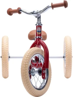 Trybike Laufrad 2-in-1 Steel - Vintage Rot -SportX Verkäufe trybike loopfiets 2 in 1 steel vintage rood