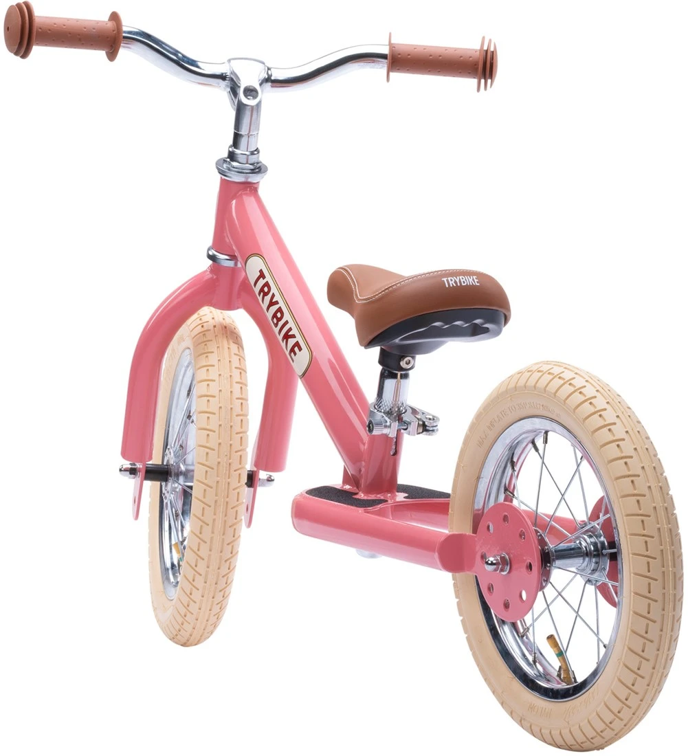 Kinderfeets Trybike Laufrad Steel Vintage Rosa - Zweirad 4 Kinderfeets Trybike Laufrad Steel Vintage Rosa - Zweirad – Bild 4